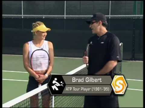 Anna Kournikova helps put your opponent away with the perfect swing volley. For Full Videos Subscribe to SportskoolPlus @ http://www.youtube.com/user/SportskoolPlus